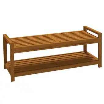 Netto Marken-Discount Outsunny Gartenbank Akazienholz Angebot