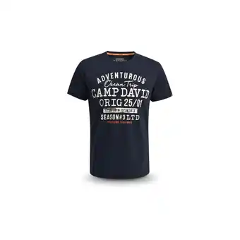Netto Marken-Discount Camp David T-Shirt RH O neck 1/2 Gr. M navy Angebot