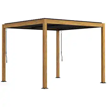 Netto Marken-Discount Outsunny Pergola Aluminium Angebot