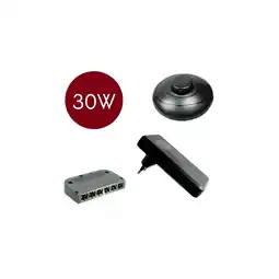 Netto Marken-Discount kalb 30W 12V NETZTEIL +6FACH VERTEILER Trafo Netzadapter Steckernetzteil Driver LED Angebot
