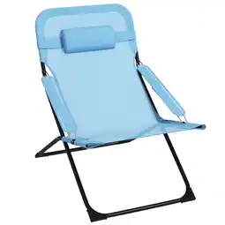 Netto Marken-Discount Outsunny Klappstuhl Metall, Netzstoff Angebot