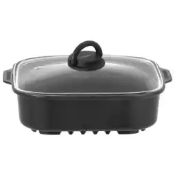 Netto Marken-Discount BRUNNER Bräter Kasserole Devil Square Pan Outdoor Camping Bratpfanne Deckel Alu Angebot