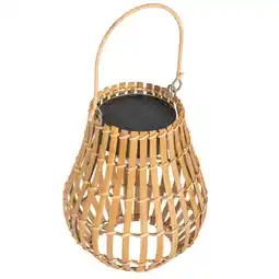 Netto Marken-Discount Outsunny Gartenleuchte Bambus, Metall Angebot
