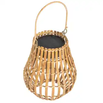 Netto Marken-Discount Outsunny Gartenleuchte Bambus, Metall Angebot