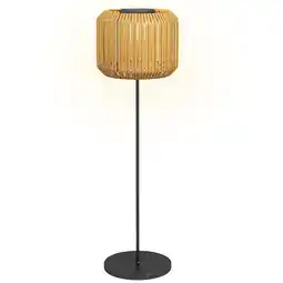 Netto Marken-Discount Outsunny Rattan Solarleuchte PE Rattan, Stahl Angebot