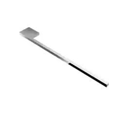 Netto Marken-Discount kalb Handtuchhalter Slim für Waschtisch, Chrom, Aluminium, Länge: 400mm, Höhe: 8mm, Tiefe: 50mm Angebot