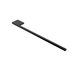 Netto Marken-Discount kalb Handtuchhalter Slim für Waschtisch, schwarz, Aluminium, Länge: 400mm, Höhe: 8mm, Tiefe: 50mm Angebot