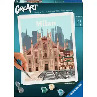Netto Marken-Discount Ravensburger Malen CreArt - Colorful Milan Angebot