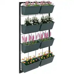 Netto Marken-Discount Outsunny Pflanzenregal Stahl, PE Angebot