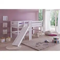 Netto Marken-Discount Relita -Spielbett Eliyas mit Rutsche - weiß Angebot