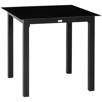 Netto Marken-Discount Outsunny Gartentisch Aluminium Angebot