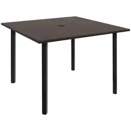 Netto Marken-Discount Outsunny Gartentisch Stahl Angebot