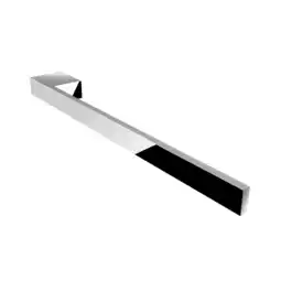 Netto Marken-Discount kalb Handtuchhalter Jörn für Waschtisch, Chrom, Aluminium, Länge: 400mm, Höhe: 25mm, Tiefe: 50mm Angebot