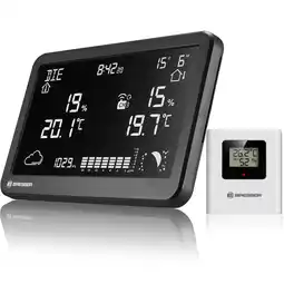 Netto Marken-Discount BRESSER Funk-Wetterstation MeteoTemp TBH Angebot