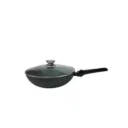 Netto Marken-Discount Pfanne abnehmbarer Griff 32cm Induktion Deckel Anti Haft Bratpfanne Angebot