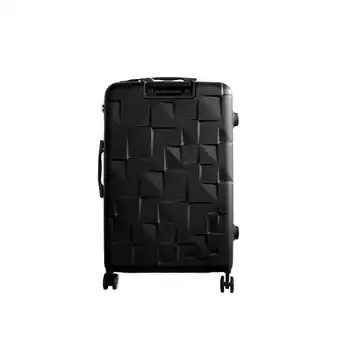 Netto Marken-Discount Almina 3 Tlg. Koffer-Set Hartschale mit 4 Rädern in Schwarz Angebot