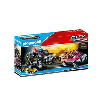 Netto Marken-Discount PLAYMOBIL 70869 - City Action - Polizei, Verfolgung der Bankräuber Angebot