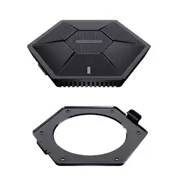 Netto Marken-Discount kalb Alien QI Unterbau Ladegerät schwarz Ladedistanz 15-33 mm Smart Wireless Angebot