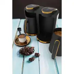 Netto Marken-Discount Turkische Kaffeemaschine Duo Wonder Serie IKM-02 Mokka Angebot