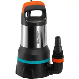 Netto Marken-Discount GARDENA Tauch- / Druckpumpe Klar-/Schmutzwasser-Tauchpumpe 19500 Aquasensor Angebot