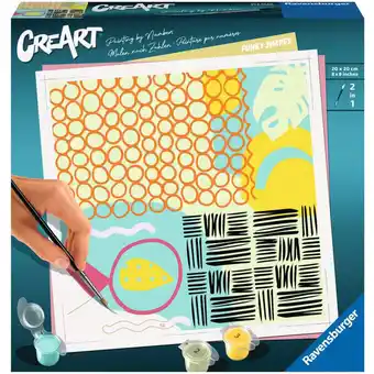 Netto Marken-Discount Ravensburger Malen CreArt - Funky Shapes Angebot