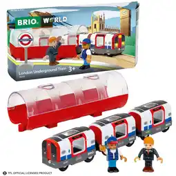 Netto Marken-Discount BRIO Spielfahrzeug World Londoner U-Bahn mit Licht und Sound Angebot