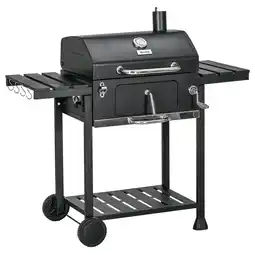 Netto Marken-Discount Outsunny Holzkohlgrill Edelstahl, PE Angebot