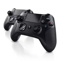 Netto Marken-Discount CSL 2x Bluetooth Gamepad Controller mit Dual Vibration für PS4 Touchpad / 3,5mm / Gyrosensor Angebot