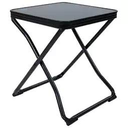 Netto Marken-Discount BO-CAMP Campinghocker Beistelltisch 3D Klapphocker Tischplatte Falthocker 80 kg Angebot