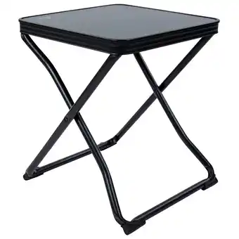 Netto Marken-Discount BO-CAMP Campinghocker Beistelltisch 3D Klapphocker Tischplatte Falthocker 80 kg Angebot