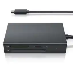 Netto Marken-Discount CSL USB-Adapter, Kartenlesegerät inkl. USB Kabel 3 in 1 Kartenleser mit USB 3.2 Angebot