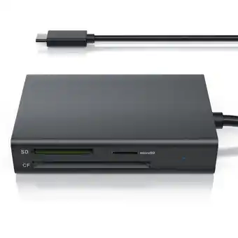 Netto Marken-Discount CSL USB-Adapter, Kartenlesegerät inkl. USB Kabel 3 in 1 Kartenleser mit USB 3.2 Angebot