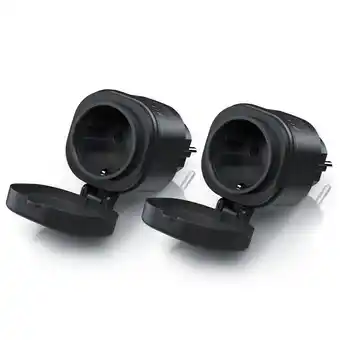 Netto Marken-Discount BEARWARE 2x Wifi Outdoor Steckdose 2,4 Ghz WLAN Steuerung per App Smart Life / IP44 Angebot
