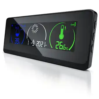 Netto Marken-Discount BEARWARE Wetterstation mit Außensensor, Funkwetterstation mit Farbdisplay Wetterstation & Netzteil Angebot