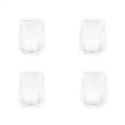 Netto Marken-Discount Gläser Trinkgläser Set geriffeltt 430ml Angebot
