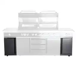 Netto Marken-Discount Erweiterung für ALL'GRILL EXTREM-light black: Unterschränke rechts und links im Set, Maße 40x61cm Angebot