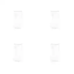 Netto Marken-Discount Glas Set Stripe Riffel Longdrink-Glas Angebot