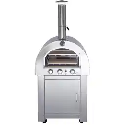 Netto Marken-Discount Profi Gastro Pizzaofen 80x85x185 cm, 12,6 kW, mit Air System, inkl. Zubehör Angebot