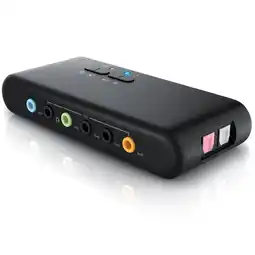 Netto Marken-Discount CSL externe 7.1 USB Soundkarte für bis zu 8 Lautsprecher Dynamic 3D Surround Sound / mit Treiber Angebot