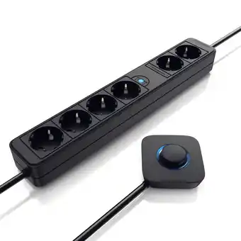 Netto Marken-Discount Arendo Steckdosenleiste Mehrfachsteckdose Steckerleiste 3500W, 6-fach Angebot