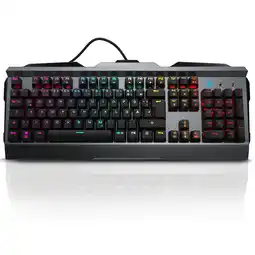 Netto Marken-Discount Titanwolf mechanische Gaming Tastatur „Invader“ Aluminium Gehäuse / RGB LED Beleuchtung Angebot