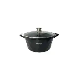 Netto Marken-Discount Kochtopf Alu Guss Glasdeckel Ø32cm Induktion Marmorbeschichtung Angebot