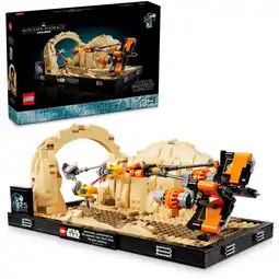 Netto Marken-Discount LEGO Konstruktionsspielzeug Star Wars Podrennen in Mos Espa - Diorama Angebot