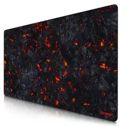 Netto Marken-Discount Titanwolf Gaming Mauspad, XXXL Speed Mousepad 1200 x 600 mm, Geschwindigkeit & Präzision, Lavamotiv Angebot