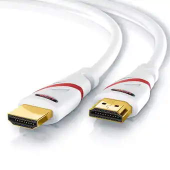 Netto Marken-Discount CSL 8k HDMI Kabel 2.1, 4K Ultra HD, UHD, Full HD, 3D, ARC, High Speed mit Ethernet, HDMI Typ A - 10m Angebot