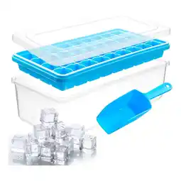 Netto Marken-Discount Eiswürfelbehälter mit Deckel und Behälter Angebot
