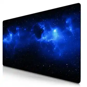 Netto Marken-Discount CSL Gaming Mauspad, XXXL 1200 x 600 x 3 mm Schreibtischunterlage extra groß, Abwaschbar, Space Angebot