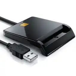 Netto Marken-Discount CSL HBCI-Chipkartenleser, USB Karten Leser HBCI fähig für eine schnelle Online-Identifizierung Angebot
