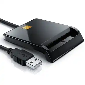 Netto Marken-Discount CSL HBCI-Chipkartenleser, USB Karten Leser HBCI fähig für eine schnelle Online-Identifizierung Angebot