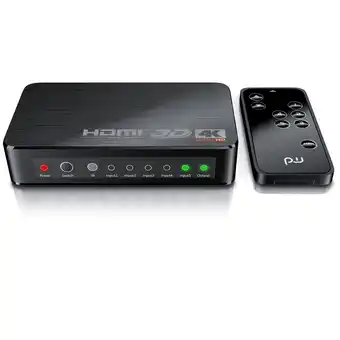 Netto Marken-Discount Primewire Ultra HD 4k 5-Port HDMI Umschalter inkl. Fernbedienung 5x HDMI IN / 1x HDMI OUT Angebot